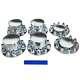 Chrome Semi Truck Hub Cover Wheel Axle Cover Center Caps With 33mm Lug Nut Covers