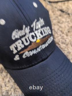 Cindy Taylor Trucking & Construction Hat Vintage Flex Fit New With Tags S/M