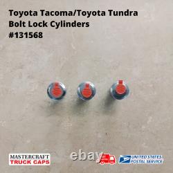 Commercial Truck Cap Lock Cylinders for Toyota Trucks Toyota BOLT LOCK CYLINDERS