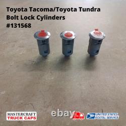 Commercial Truck Cap Lock Cylinders for Toyota Trucks Toyota BOLT LOCK CYLINDERS
