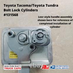 Commercial Truck Cap Lock Cylinders for Toyota Trucks Toyota BOLT LOCK CYLINDERS