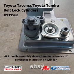 Commercial Truck Cap Lock Cylinders for Toyota Trucks Toyota BOLT LOCK CYLINDERS