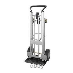 Cosco 4-In-1 Convertible Hand Truck Aluminum Dolly Cart 800-1000Lb. Load Cap