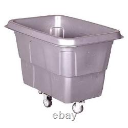 Cube Truck, 7/16 Cu. Yd, 250 Lb. Cap, Gray, 36Fk90