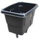 Cube Truck, 7/16 Cu. Yd, 400lb. Cap, Black, 36fk92