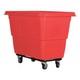 Cube Truck, 7/16 Cu. Yd, 600 Lb. Cap, Red, 36fl16