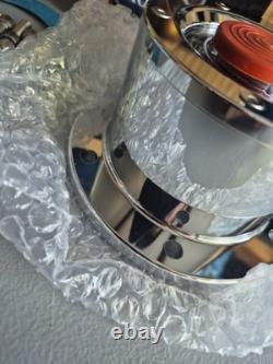 Custom front oil cap 1990 and newer 4 1/2 bolt pattern chrome plated aluminium