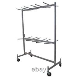 DAYTON 30F014 Chair Storage Truck, Cap 500 Lb, L 43-1/2 30F014