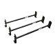 Dx36 Universal Pickup Truck Cap & Topper 3 Bar Ladder Roof Van Rack
