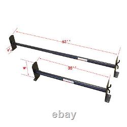DX36 Universal Pickup Truck Cap & Topper 3 Bar Ladder Roof Van Rack