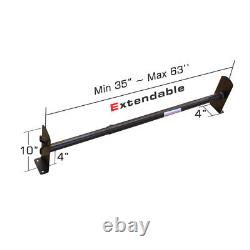DX36 Universal Pickup Truck Cap & Topper 3 Bar Ladder Roof Van Rack