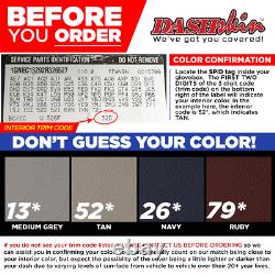 DashSkin Dash Cover for 97-99 GM SUVs & 97-98 Trucks in Dark Navy Blue 26 DashSkin Dash Cover for 97-99 GM SUVs & 97-98 Trucks in Dark Navy Blue 26