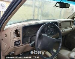 DashSkin Dash Cover for 97-99 GM SUVs & 97-98 Trucks in Dark Navy Blue 26