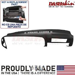 DashSkin Dash Cover for 97-99 GM SUVs & 97-98 Trucks in Neutral Unmatched Black