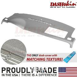 DashSkin Molded Plastic Dash Cover Cap Skin Overlay 07-14 Suburban Titanium Grey