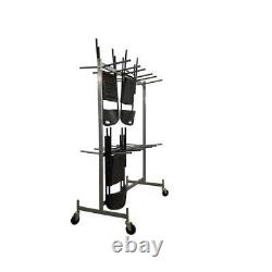 Dayton 30F016 Chair Storage Truck, Cap 800 Lb, L 63 In