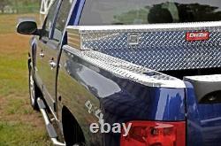 Dee Zee For Chevy Brite Tread Side Bed Wrap Caps with Stake Holes DZ11992