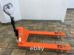 Double Wheeler Pallet Jack Strong Hand Truck 27 X 48 6600 Lb Cap Df30