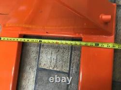 Double Wheeler Pallet Jack Strong Hand Truck 27 X 48 6600 Lb Cap Df30