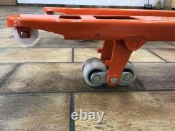 Double Wheeler Pallet Jack Strong Hand Truck 27 X 48 6600 Lb Cap Df30