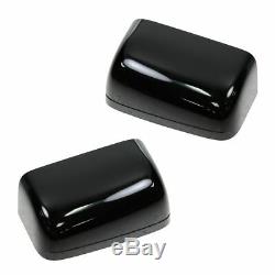 Dual Arm Tow Mirror Power Fold Textured Black Set of 2 for Ford Pickup New