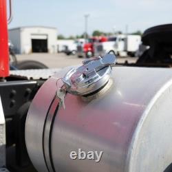 Durable Locking Fuel Caps for Peterbilt Semi Trucks Compatible from 1972-2017