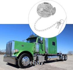 Durable Locking Fuel Caps for Peterbilt Semi Trucks Compatible from 1972-2017