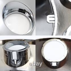 Durable Semi Truck Wheel Hub Covers Kit 60pcs Lug Nut Cover Set for Front Rear