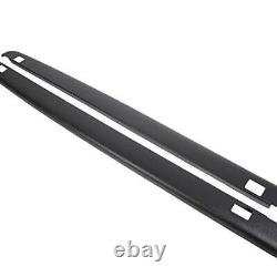 ECOTRIC Truck Bed Rail Caps Cover Compatible with 2007-2014 Chevrolet Silvera