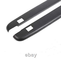 ECOTRIC Truck Bed Rail Caps Cover Compatible with 2007-2014 Chevrolet Silvera