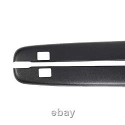 ECOTRIC Truck Bed Rail Caps Cover Compatible with 2007-2014 Chevrolet Silvera