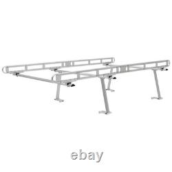 Elevate Outdoor Adjustable Universal Aluminum Pickup Truck Cap Rack for Beds