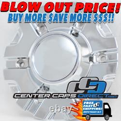Emr0842-truck-cap Pcw3b-60g Viscera Wheels Rims Center Cap Chrome No Logo New