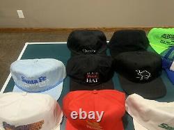 Estate Collection Lot of 92 NOS Unworn Vintage 80's 90's Snapback Trucker Hats