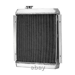 Fit 1947-1954 Chevy 3100 3600 3800 Pickup 3.8L Truck 4 Rows Radiator+Shroud Fan