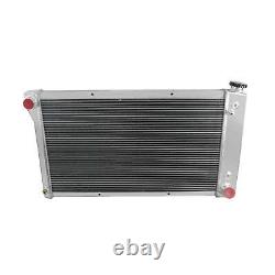 Fit 1967-1972 1970 1971 Chevy C10 C/K 10 20 30 Truck 4 Row Radiator Shroud Fan