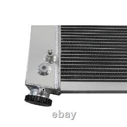 Fit 1967-1972 1970 1971 Chevy C10 C/K 10 20 30 Truck 4 Row Radiator Shroud Fan