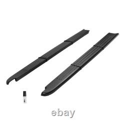 Fits 2009-2014 Ford F-150 Truck Side Bed Rail Caps Cover Black Molding 5.5' Pair