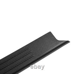 Fits 2009-2014 Ford F-150 Truck Side Bed Rail Caps Cover Black Molding 5.5' Pair
