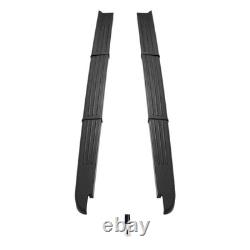 Fits 2009-2014 Ford F-150 Truck Side Bed Rail Caps Cover Black Molding 5.5' Pair