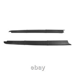Fits 2009-2014 Ford F-150 Truck Side Bed Rail Caps Cover Black Molding 5.5' Pair