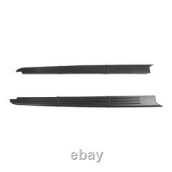 Fits 2009-2014 Ford F-150 Truck Side Bed Rail Caps Cover Black Molding 5.5' Pair