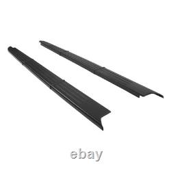 Fits 2009-2014 Ford F-150 Truck Side Bed Rail Caps Cover Black Molding 5.5' Pair