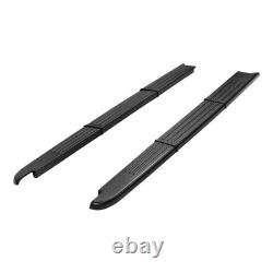 Fits 2009-2014 Ford F-150 Truck Side Bed Rail Caps Cover Black Molding 5.5' Pair