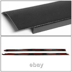 For 02-09 Dodge Ram 8ft Fleetside Pair Truck Bed Side Rail Molding Cap Protector