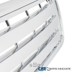 For 04-08 Ford F150 Pickup Truck Billet Chrome Front Bumper Hood Grill Grille