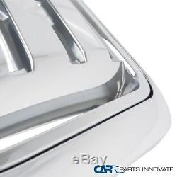 For 04-08 Ford F150 Pickup Truck Billet Chrome Front Bumper Hood Grill Grille