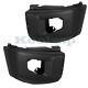 For 14-19 Tundra Pickup Front Bumper Extension End Textured Left Right Set Pair