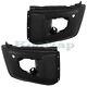 For 14-19 Tundra Pickup Front Bumper Face Bar Extension End Left Right Pair Set