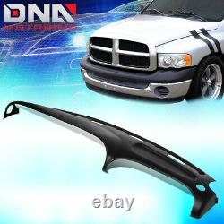 For 1998-2002 Ram Truck 1500 2500 3500 Black Abs Dash Board Cap Cover Overlay